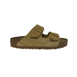 Birkenstock - Birkenstock Arizona Bs Unisex Latte Cream Terlik 1027727 