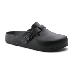 Birkenstock - Birkenstock Boston Eva Terlik Erkek Siyah 1002314 (1)