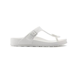 Birkenstock - Birkenstock Gizeh Eva Unisex Beyaz Terlik 0128221 