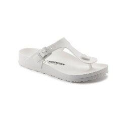 Birkenstock - Birkenstock Gizeh Eva Unisex Beyaz Terlik 0128221 (1)