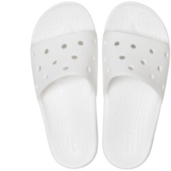 crocs - Crocs Classic Slide Unisex Beyaz Terlik 206121-100 (1)