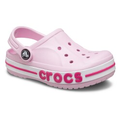 crocs - Crocs Terlik Bayaband Clog K Ballerine Pink 207019-6tg (1)