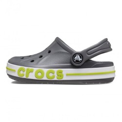 crocs - Crocs Terlik Bayaband Clog K Slate Grey 207019-0gx (1)