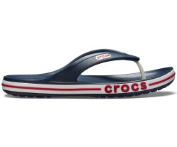 crocs - Crocs Terlik Bayaband Flip Navy-pepper 205393-4cc 