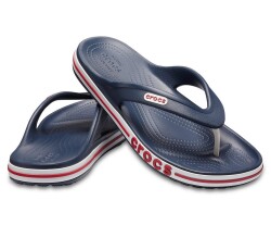 crocs - Crocs Terlik Bayaband Flip Navy-pepper 205393-4cc (1)