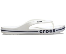 crocs - Crocs Terlik Bayaband Flip White- Navy 205393-126 