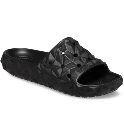 crocs - Crocs Terlik Classic Geometric Slide V2 Siyah 209608-001 (1)