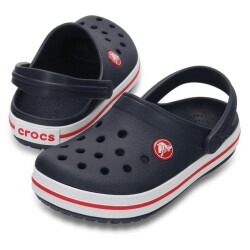 Crocs Terlik Crocband Clog K Navy Red 207006-485 (3)