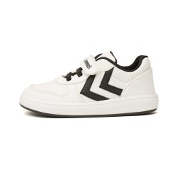 HUMMEL - Hummel Nıdus Jr White Black Çocuk Spor Ayakkabı 900628-9124 