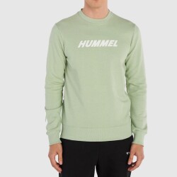 HUMMEL - Hummel Sweatshırt Elemental Erkek A Yeşil 921936-9830 