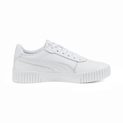 Puma - Puma Carina 2..0 White Silver Kadın Spor Ayakkabı 385849-02 (1)