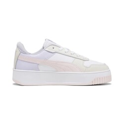 Puma - Puma Carina Street Beyz Pembe Kadın Spor Ayakkabı 389390-10 (1)