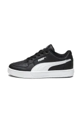 Puma - Puma Caven 2.0 Jr Unisex Siyah Beyaz Spor Ayakka 393837-05 