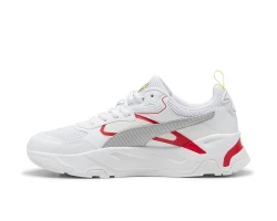 Puma - Puma Ferrari Trinity Byz Silver Red Spor Ayakkabı 307950-04 