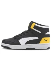 Puma - Puma Rebound Layup Sl Jr Unisex Siyah Spor Ayakka 370486-12 