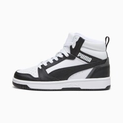 Puma - Puma Rebound V6 Mid Jr Byz Siyah Spor Ayakkabı 393831-01 (1)