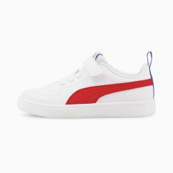 Puma - Puma Rickie Ac Ps Beyaz Kır Çocuk Spor Ayakkabısı 385836- 05 