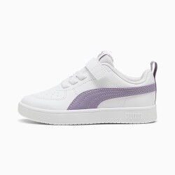 Puma - Puma Rickie Ac Ps Beyaz Kız Çocuk Spor Ayakkabısı 385836- 33 