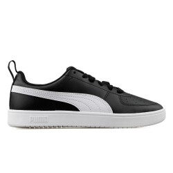 Puma - Puma Rickie Jr Unisex Black White Spor Ayakkabı 384311-11 