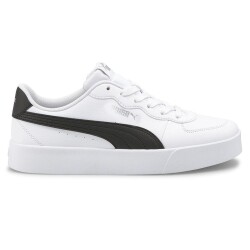 Puma - Puma Skye Clean Unisex White Black Spor Ayakkabı 380147-04 