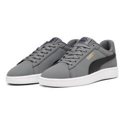 Puma - Puma Smash 3.0 Buck Erkek Gri Spor Ayakka 392336-02 (1)