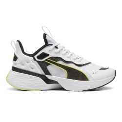 Puma - Puma Softride White Black Spor Ayakkabı 379443-04 