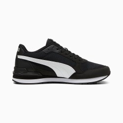 Puma - Puma St Runer V4 Mesh Unisex Siyah Spor Ayakkabı 399666-01 