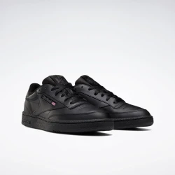 Reebok Club C 85 Men Black Charcoal 100000153 Ar0454 (3)