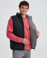 Skechers Yelek Siyah M Outerwear Padded Vest S232001-001 (3)