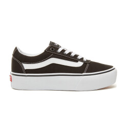 Vans - Vans Ward Platform{canvas} Black-white Vn0a3tlc1871 