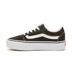 Vans - Vans Ward Platform{canvas} Black-white Vn0a3tlc1871 (1)